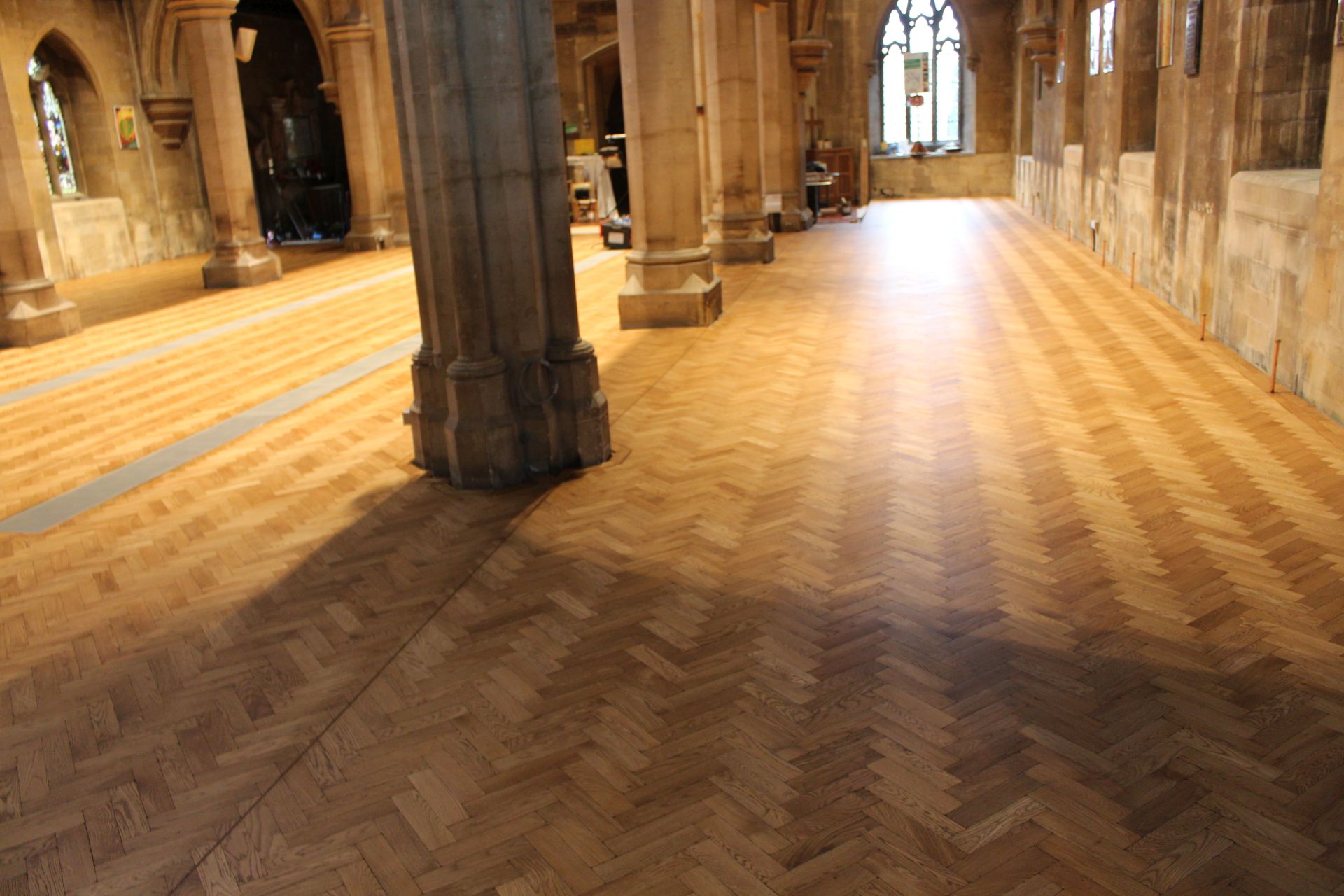 Christ Church parquet fitters