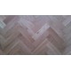 Tumbled Prime Oak Parquet Flooring Blocks Mat Oil Finish size 22x70x280mm