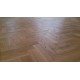 Tumbled Prime Oak Parquet Flooring Blocks Mat Oil Finish size 22x70x280mm