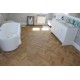 Tumbled Rustic Oak Parquet Flooring Blocks Natro Finish, size 16x70x280mm