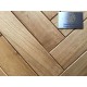Beveled Oak Parquet Flooring Blocks Mat Oil Finish, size 16x70x280mm