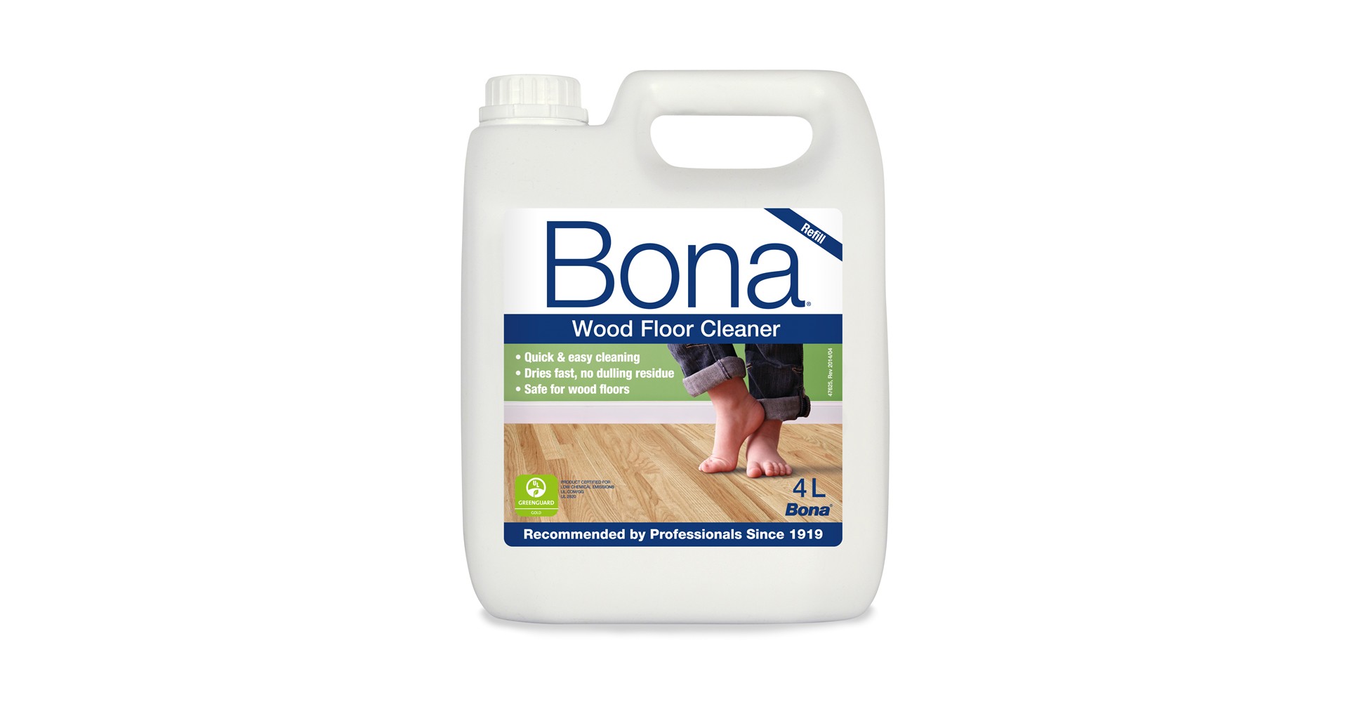 Bona Wood Floor Cleaner 4l Refill Pack - Oak Flooring Suppliers Ltd