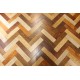 P129 Tumbled Mix Oak Parquet Flooring Blocks Mat Oil Finish, size 16x70x280mm