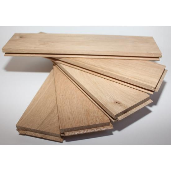 P101 Rustic Oak Parquet Blocks Unfinished 16x70x280