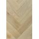Tumbled Rustic Oak Parquet Flooring Blocks Unfinishead 16x70x280mm