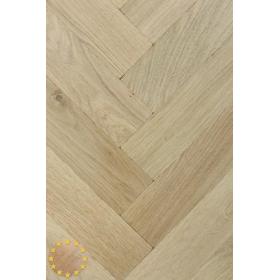 P102/16 Tumbled Rustic Oak Parquet Flooring Blocks Unfinished 16x70x280mm