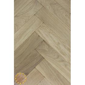 P116/16 Tumbled Rustic Oak Parquet Flooring Blocks Natro 1% oil Finish, size 16x70x280mm