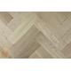 Tumbled Rustic Oak Parquet Flooring Blocks Natro Finish, size 16x70x280mm