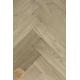 Tumbled Rustic Oak Parquet Flooring Blocks Natro Finish, size 16x70x280mm