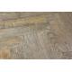 Sample of P123/22 Moonlight Solid Oak Parquet Blocks Size 22x70x280mm