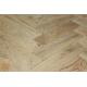 P127/22 Light Burnt Tumbled Parquet Flooring, size 22x70x280mm