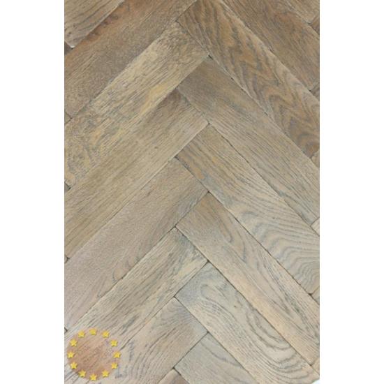 P131 Vulcanic Dust Tumbled Parquet Flooring, size 16x70x280mm