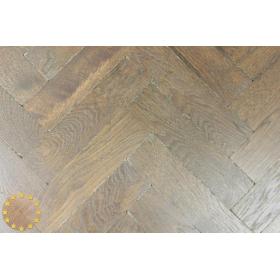 Sample of P132/16 Old Mahogany Solid Parquet Flooring, size 16x70x280mm