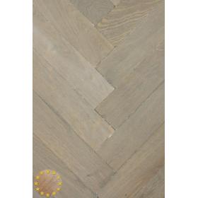 P133/16 Weathered Light Solid Parquet Flooring, size 16x70x280mm