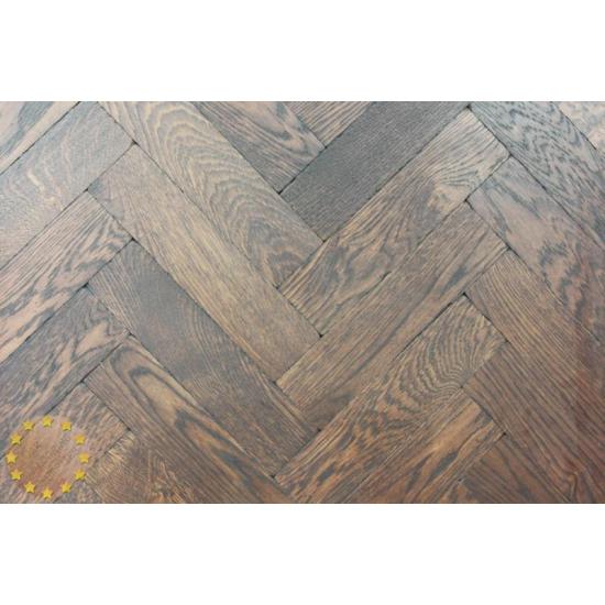 Sample of P136/22 Wenge Solid Parquet Flooring, size 22x70x280mm