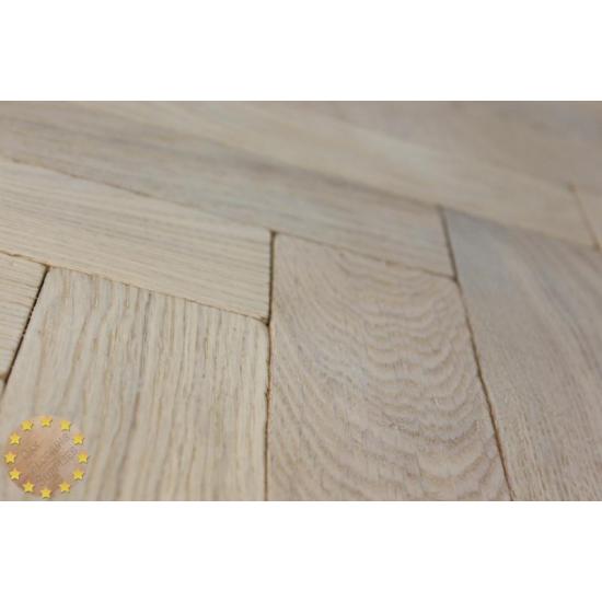 P129 Tumbled Rustic Parquet Flooring Natro 2% Finish size 16x70x280mm